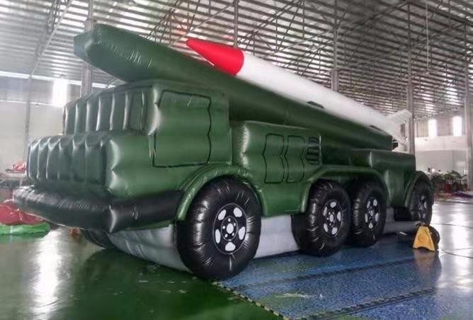 昌邑仿真大型导弹车